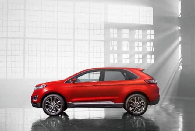 Ford Edge konsept yan profili
