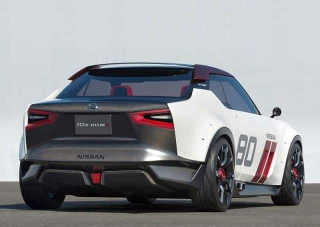 Nissan IDx NISMO konsepti arka üç çeyrek görünüm