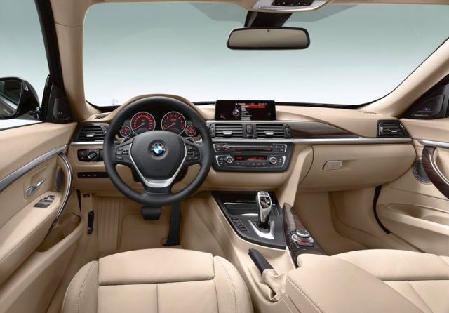 BMW 3 Series Gran Turismo kokpit ve gösterge paneli