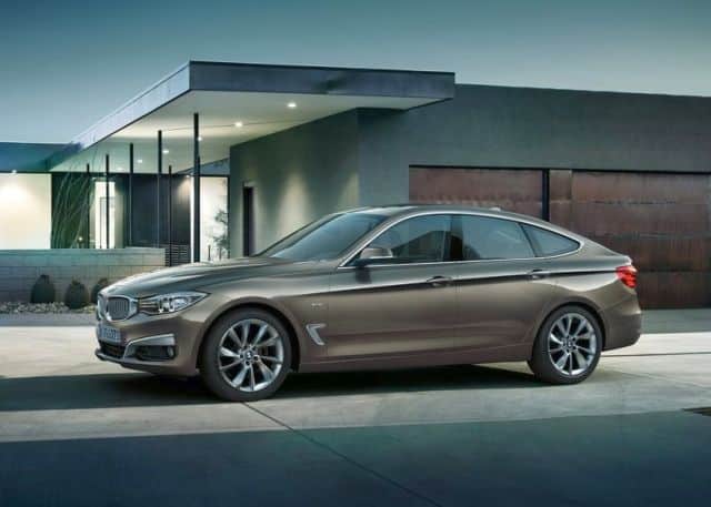 BMW 3 Series Gran Turismo ön üç çeyrek tasarımı