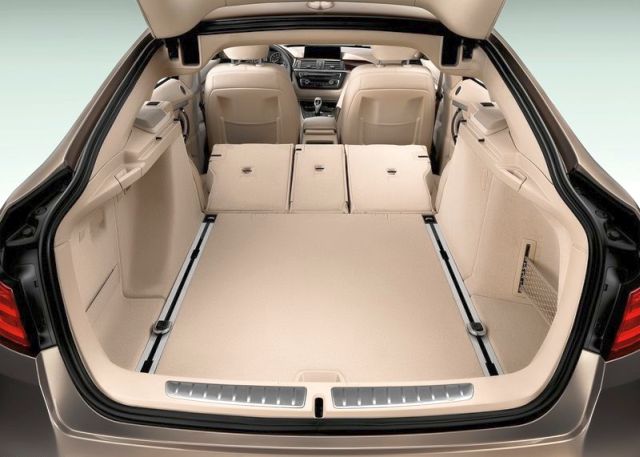 BMW 3 Series Gran Turismo katlanabilir arka koltuk ve bagaj
