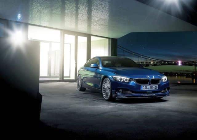 ALPINA B4 Bi-Turbo Coupé ön üç çeyrek görünümü