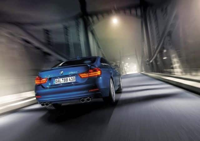 ALPINA B4 Bi-Turbo Coupé arka tampon ayrıntısı