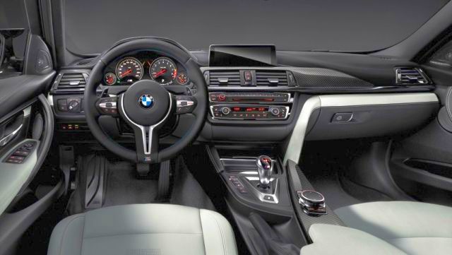BMW M3 gösterge paneli ve kokpit