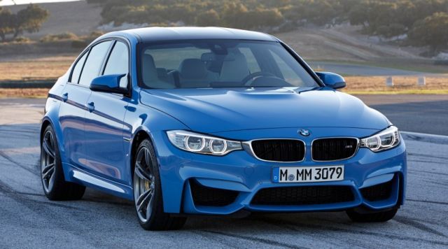 BMW M3 F80 sürüş görüntüsü