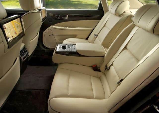 Hyundai Equus deri koltukları