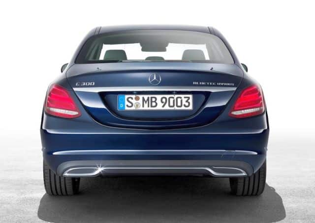Mercedes-Benz C-Class W205 arka bölüm görünümü