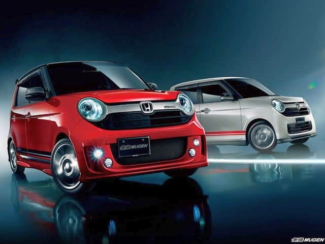 Honda N-ONE beyaz gövde ön görünüm