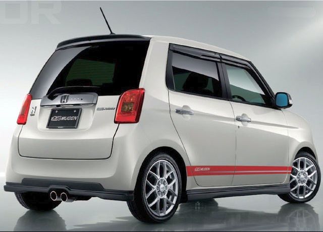 Mugen parçalı Honda N-ONE arka tasarımı
