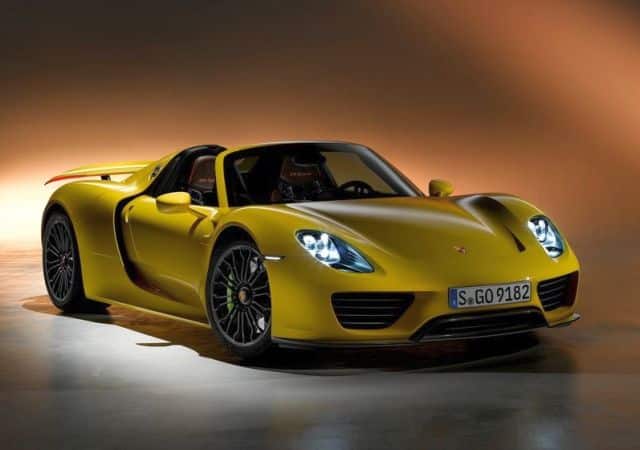Porsche 918 Spyder ön tasarım ayrıntıları