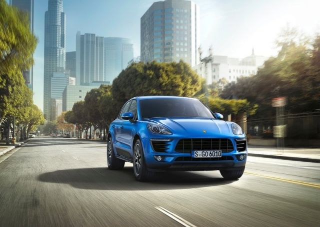 Porsche Macan ön tasarımı ve yan hava girişleri