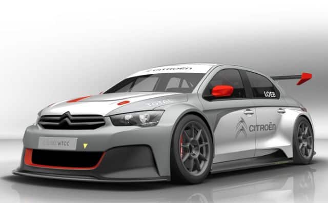Citroen C-Elysee WTCC önden görünüm