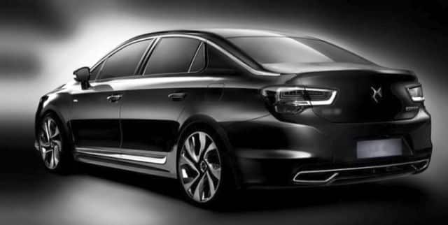 DS 5LS sedan ön cephe ve krom detaylar
