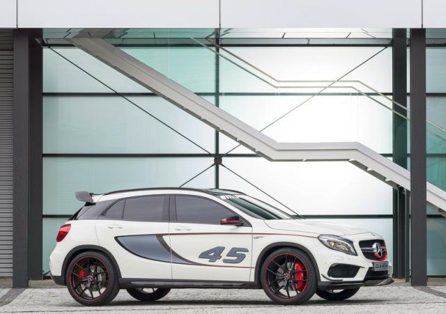 Concept GLA 45 AMG yan gövde tasarımı