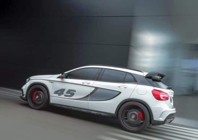 Concept Mercedes Gla45 AMG otomobil arşiv görseli