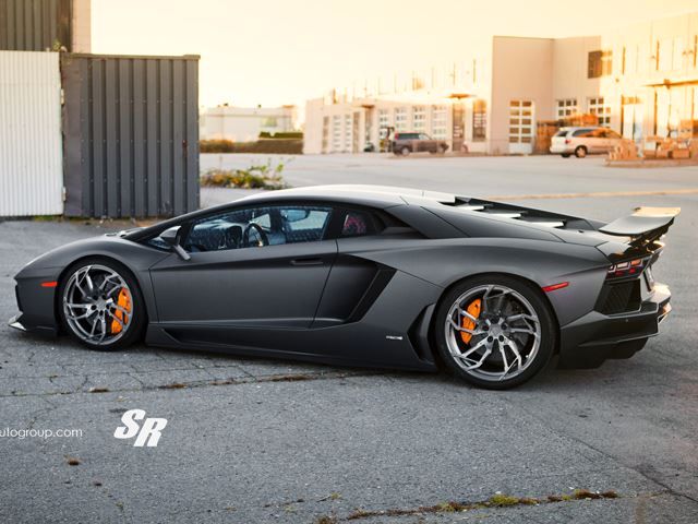Lamborghini Aventador SR Auto Project700 Wintermode yan görünüm