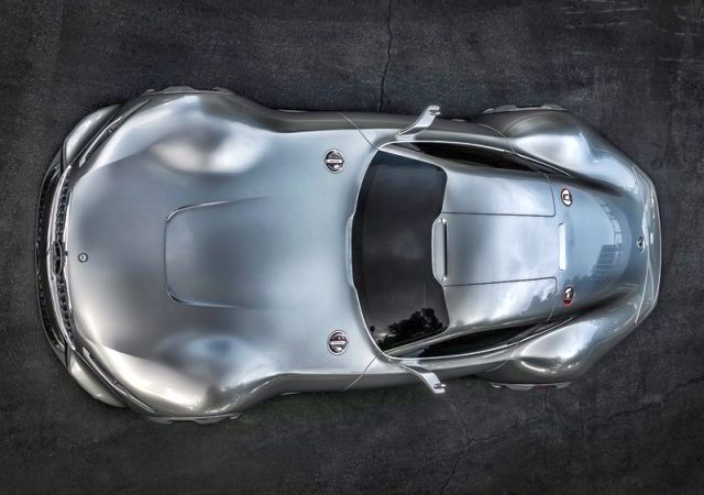 AMG Vision Gran Turismo üstten görünümü