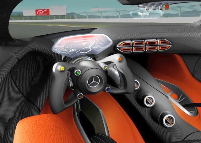 AMG Vision Gran Turismo kokpiti