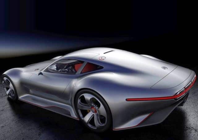 AMG Vision Gran Turismo arka görünümü
