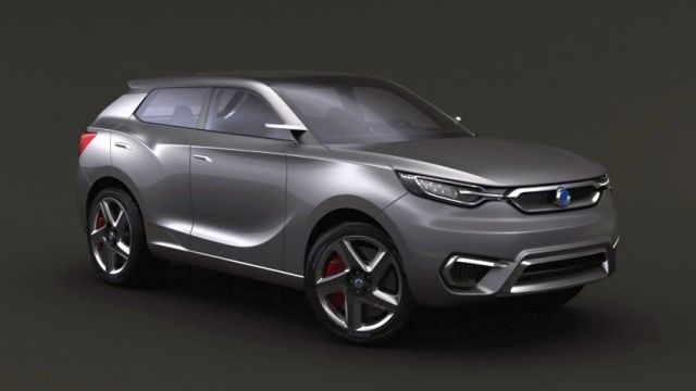SsangYong SIV-1 ön tasarımı ve ince farları