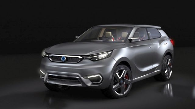 SsangYong SIV-1 Concept ön üç çeyrek görünümü