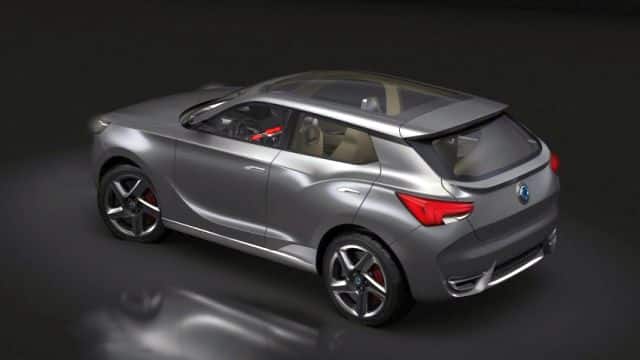 SsangYong SIV-1 Concept arka tasarımı