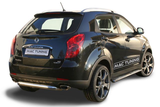 SsangYong Korando MAC Tuning arka üç çeyrek görünümü