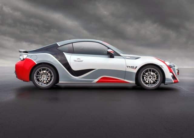 GT86 CS-V3 yan profil görünümü