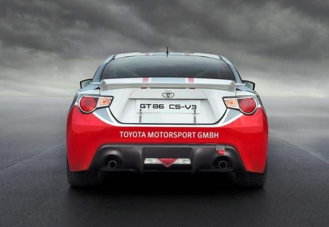 GT86 CS-V3 arka görünüm