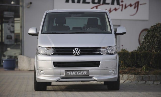 Rieger gövde parçalı VW T5 Multivan ön çapraz görünüm