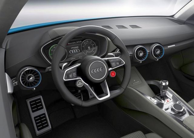 Audi konsept direksiyon simidi