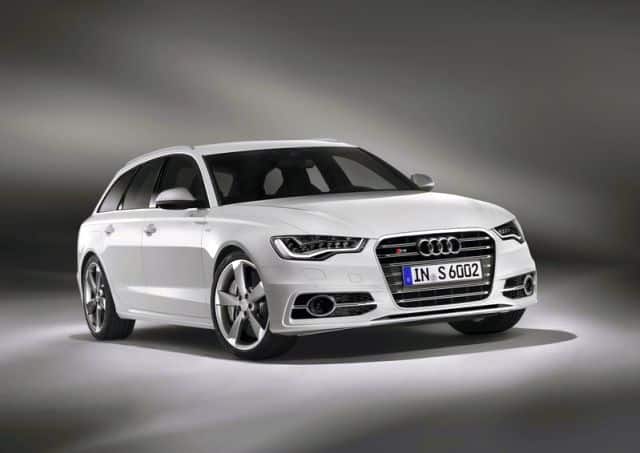 Audi S6 Avant önden üç çeyrek görünüm