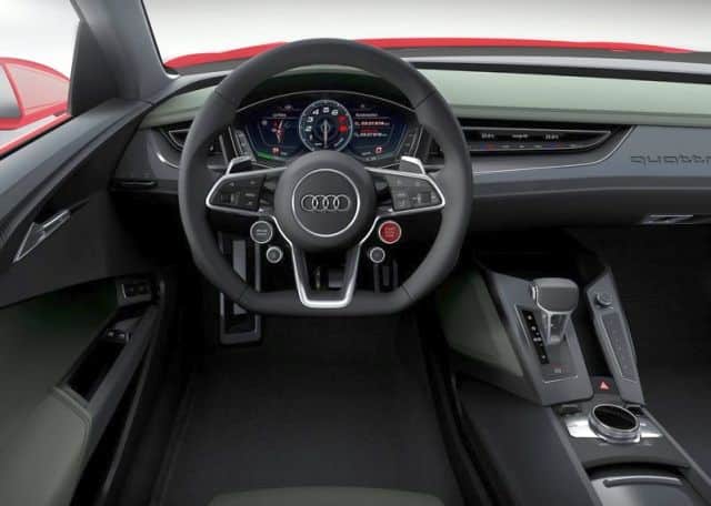 Audi Sport quattro laserlight concept dijital kokpiti