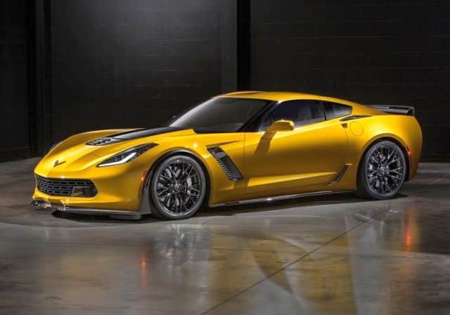 Chevrolet Corvette Z06 ön tasarımı
