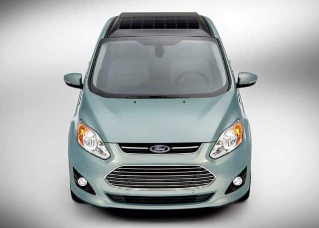 Ford C-MAX Solar Energi ön tasarımı ve tavan paneli