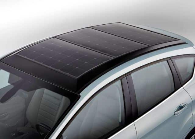 Ford C-MAX Solar Energi güneş yoğunlaştırma düzeni