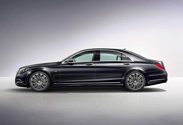 2015 Mercedes-Benz S 600 uzun dingil mesafeli yan profil