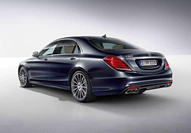 Mercedes-Benz S 600 arka görünüm
