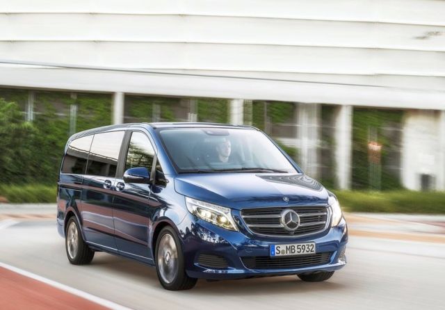 2015 Mercedes V Class otomobil arşiv görseli