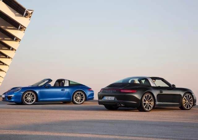 911 Targa otomatik tavan mekanizması görünümü