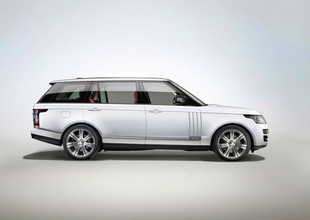 2015 Range Rover LWB uzun dingil mesafeli gövde profili