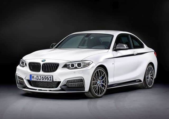 BMW 2 Serisi Coupe M Performance Parts ön tasarım ayrıntısı