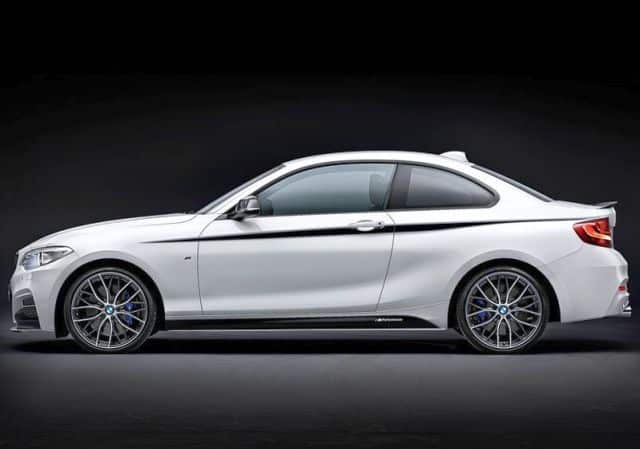 BMW 2 Serisi Coupe M Performance Parts yan görünümü