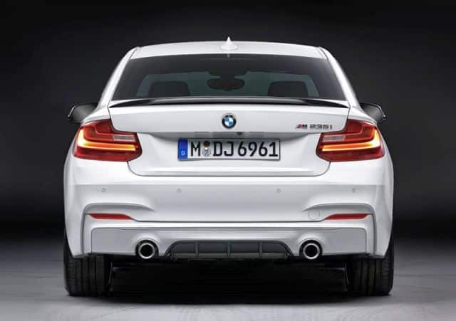BMW 2 Serisi Coupe M Performance Parts ikinci yan görünümü
