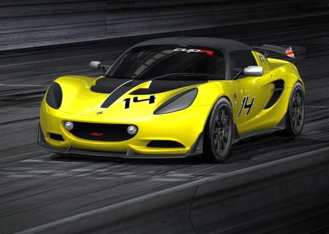 Lotus Elise S Cup R ön tasarımı ve yarış gövde kiti