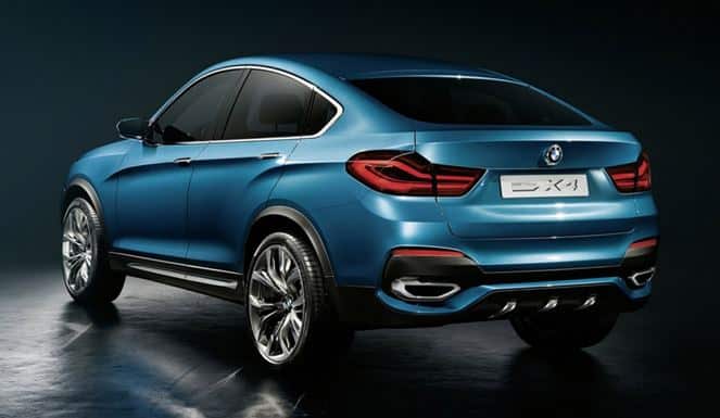 BMW X4 konseptinin ön bölüm tasarımı
