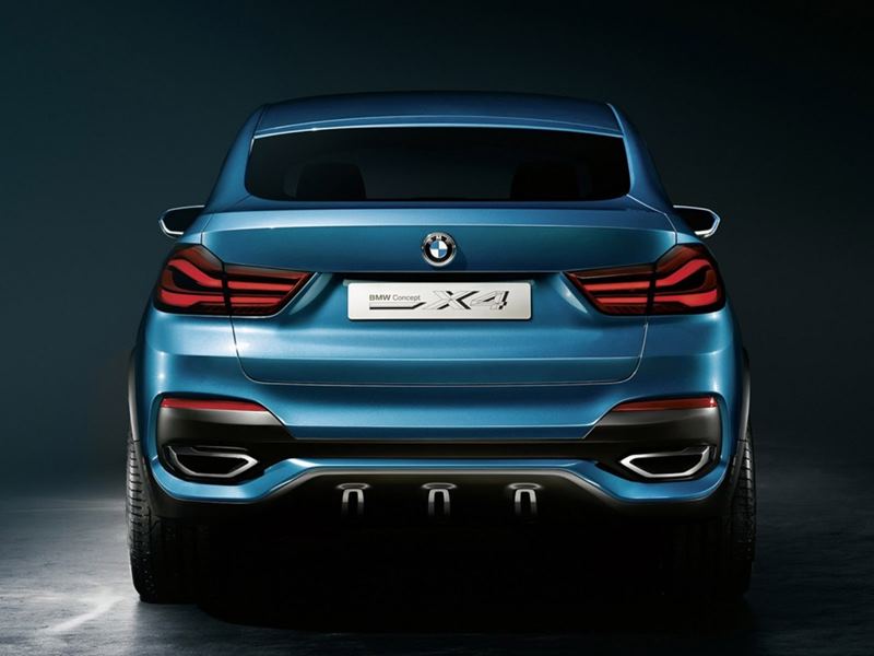 BMW X4 konseptinin yan yüzey ayrıntıları