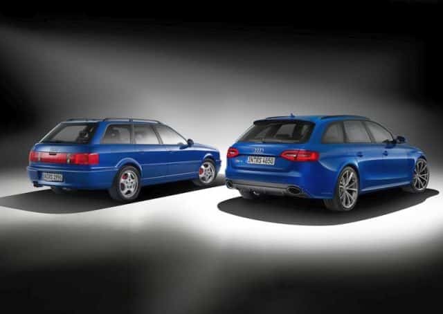 Audi RS 4 Avant Nogaro selection ve Audi Avant RS 2