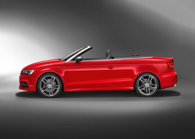 Audi S3 Cabriolet yandan görünüm