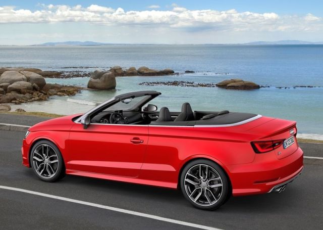 S3 Cabrio kumaş tavan kapalı arka görünüm